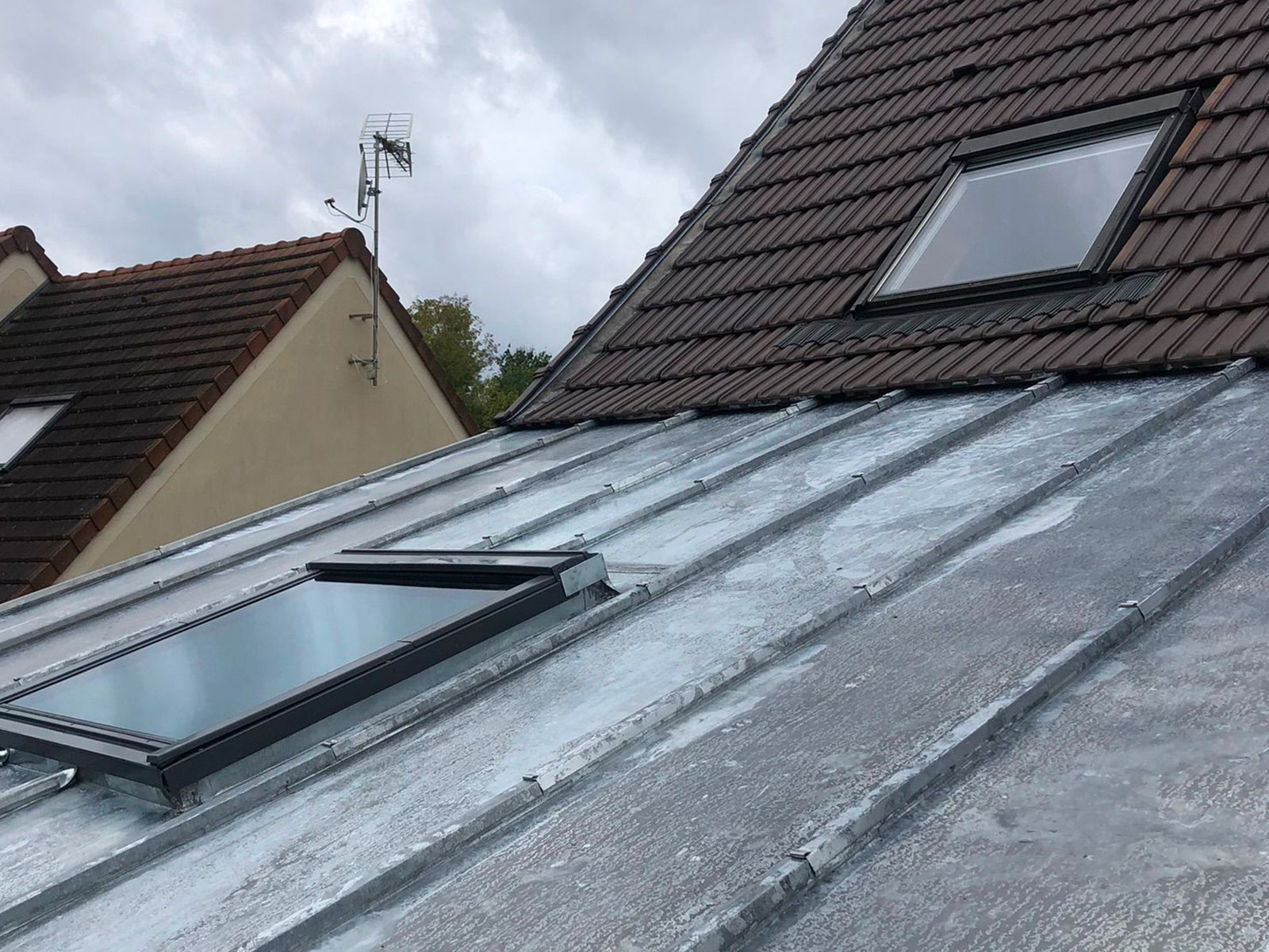 Travaux de zinguerie avec Les Compagnons Moëllo à Vernon (27200)