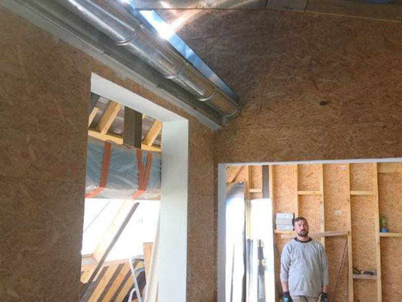 Travaux d’extension et surélévation de toiture à Vermon (27200) Travaux d’extension et surélévation de toiture à Vermon (27200)